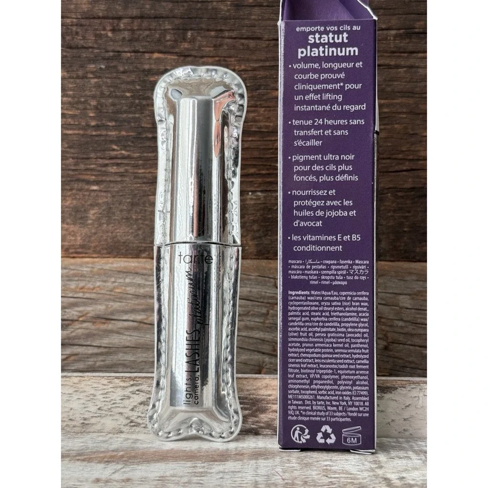 Tarte‎ Lights Camera Lashes Platinum Mascara 5ml | MSRP = $15